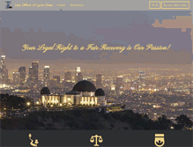 Tablet Screenshot of lawofficesoflynnchao.com